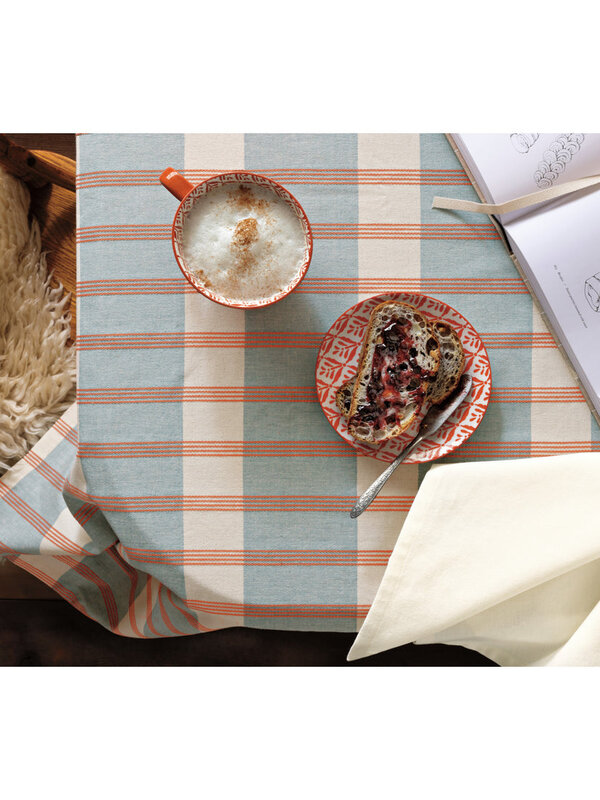 Danica Copper Leaves Stamped Appetizer Plate, 6 Inch