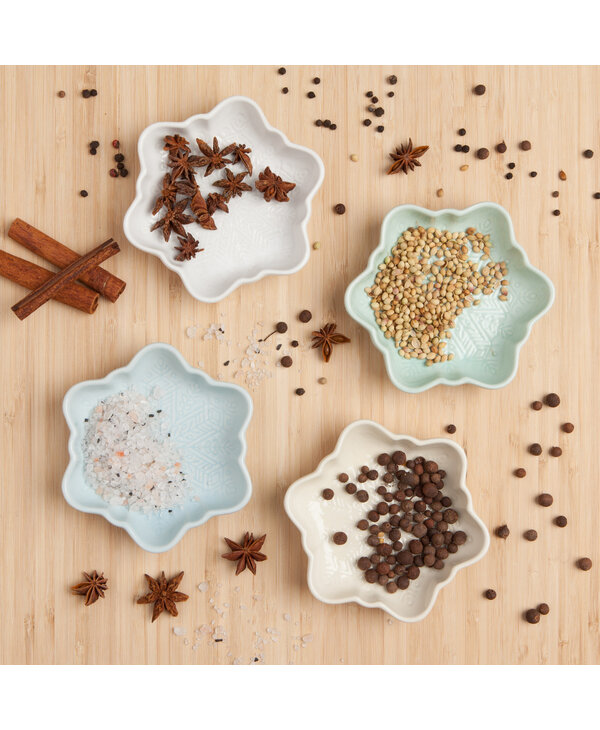 Danica Snowflake Dipping Dishes