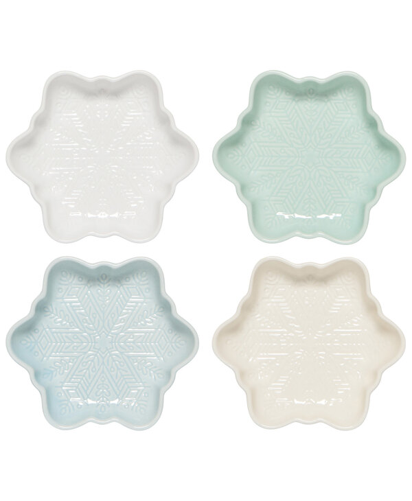 Danica Snowflake Dipping Dishes