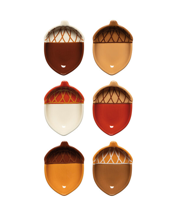 Danica Oak & Acorn Pinch Bowls