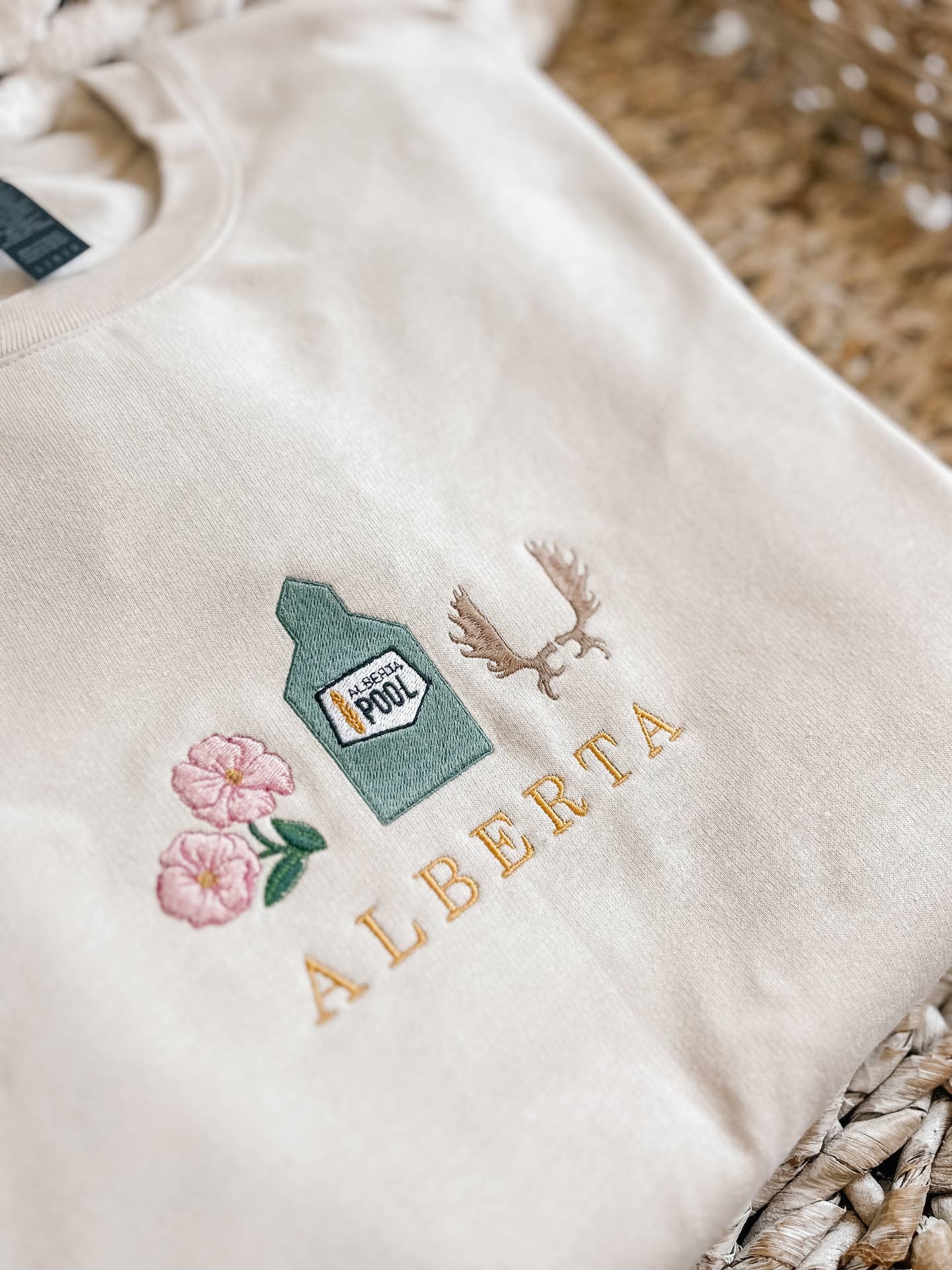 Wild Rose Designs Alberta Crewneck