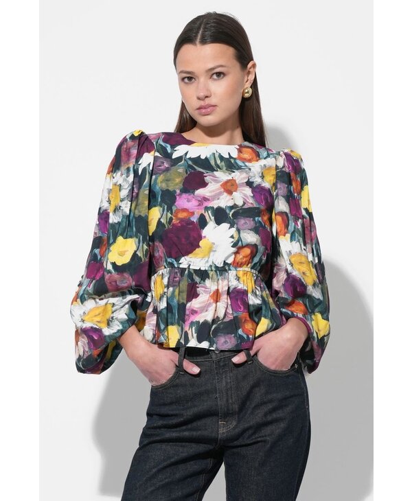 adelyn rae Esmarie Peplum Blouse