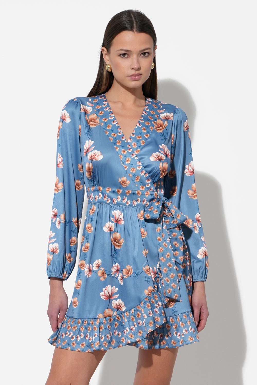 adelyn rae Jody Ruffle Dress