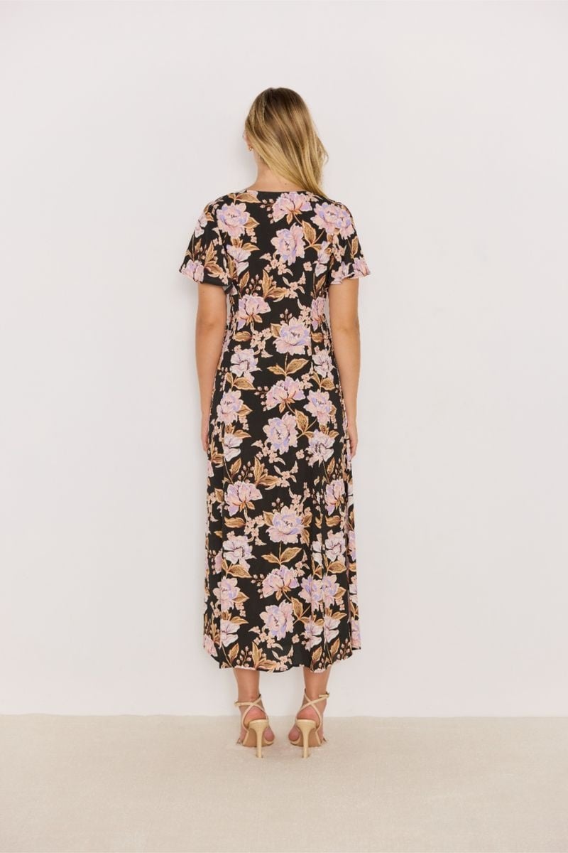Mink Pink Willow Midi Dress
