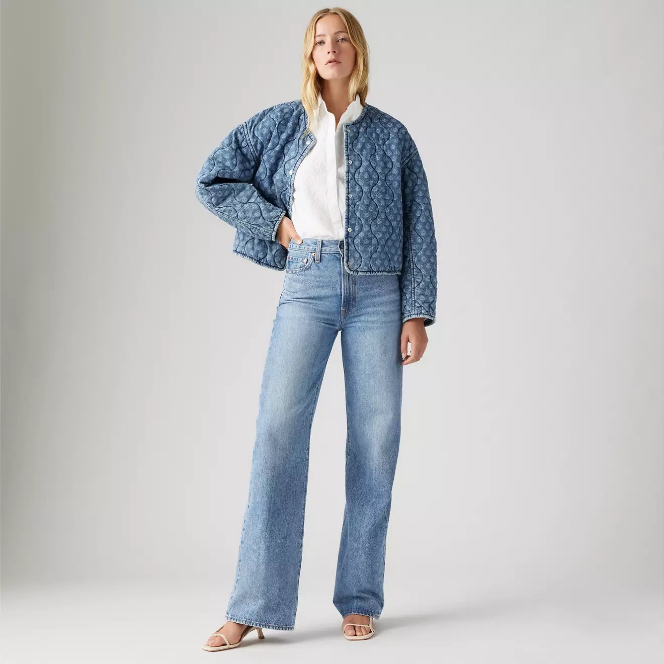 Levi Strauss & Co. Ribcage Wide Leg, Not The Same