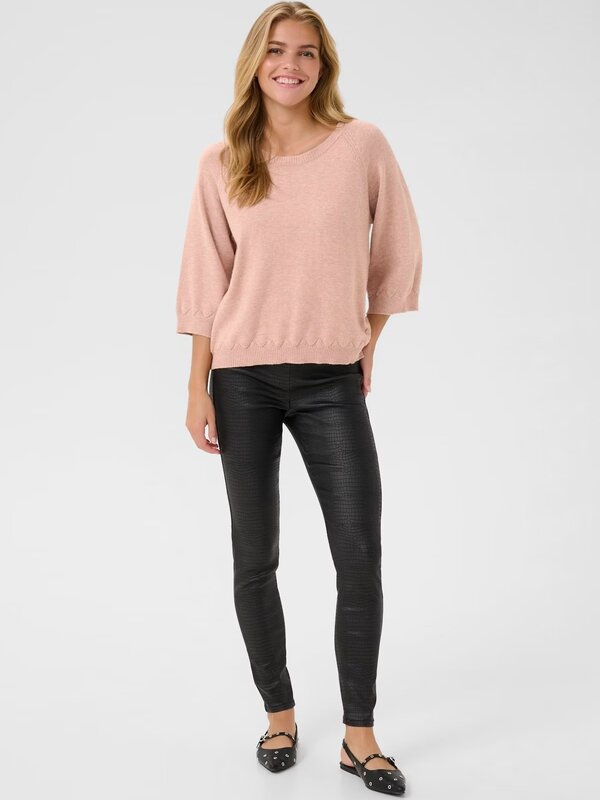 Cream CRDela 3/4 Sleeve Pullover