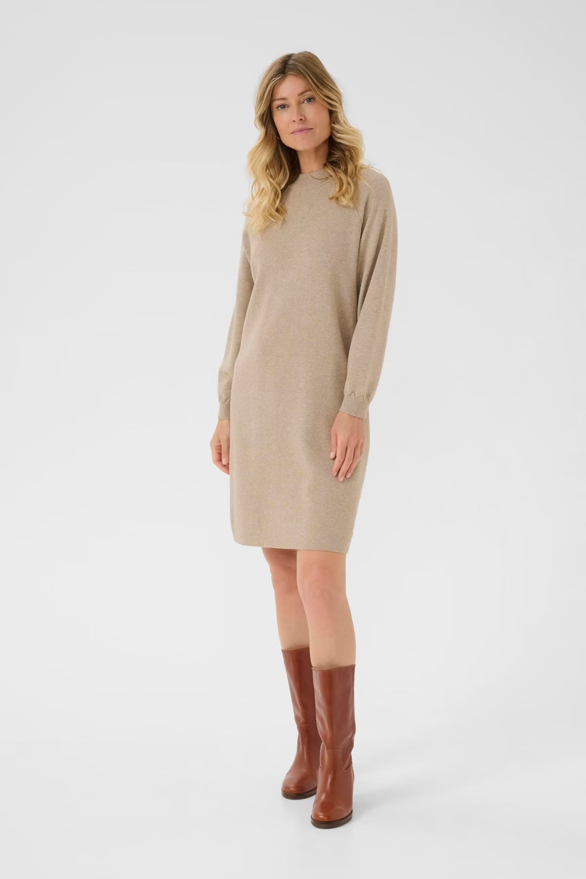 Cream CRDela Knit Dress