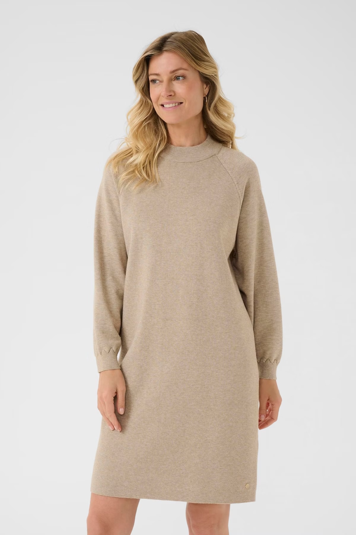 Cream CRDela Knit Dress