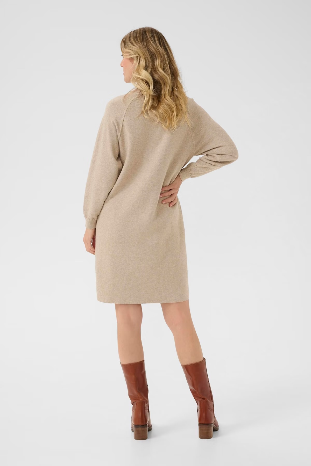 Cream CRDela Knit Dress