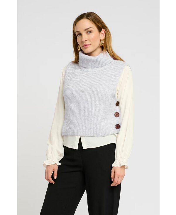 Cream CRStarfi Short Knit Slipover