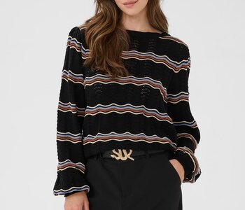 CRWavy Knit Pullover