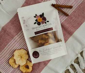 Be Indulgent Simmer Pot Mix, Cozy Apple Vanilla Spice Aroma