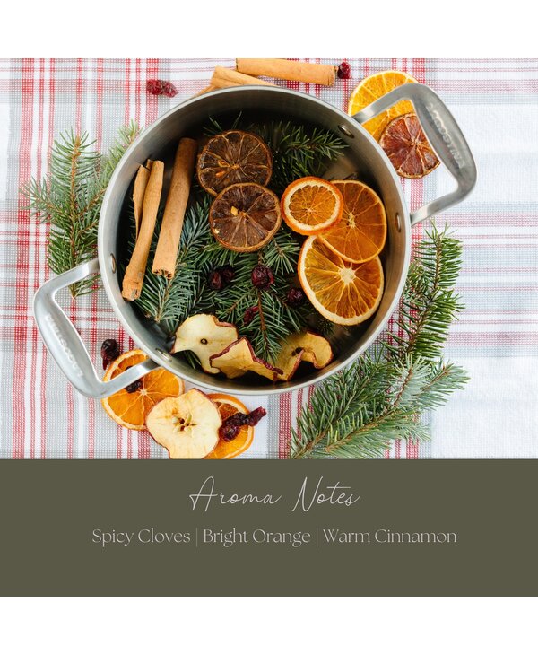 Simmer and Co Natural Aroma Be Merry & Bright Simmer Pot Mix, Holiday Aroma