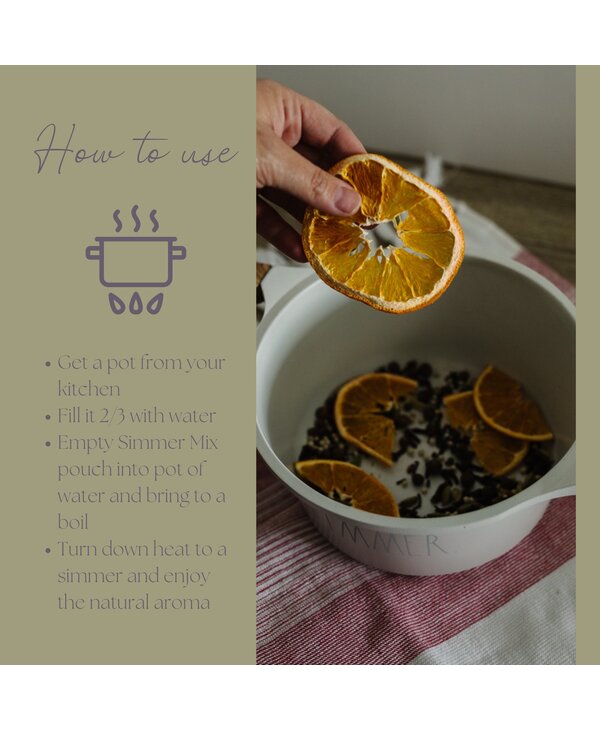 Simmer and Co Natural Aroma Be Celebrated Simmer Pot Mix, Stovetop Potpourri