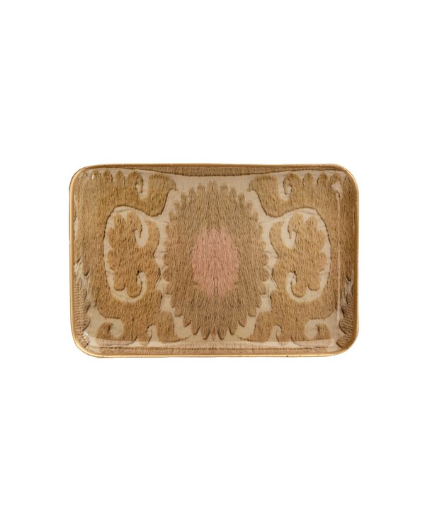 Indaba Trading Co. Sunrise Suzani Tray