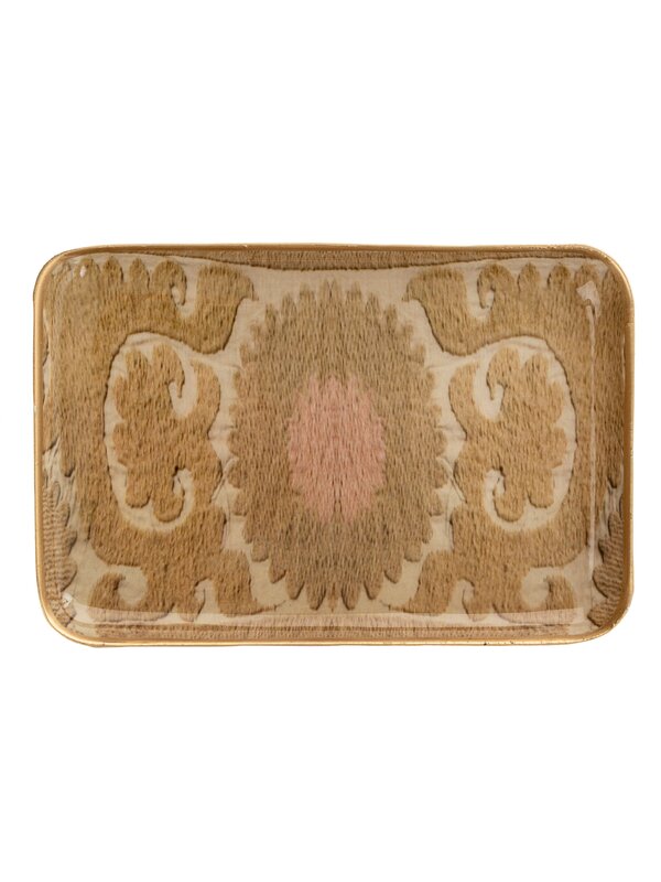 Indaba Trading Co. Sunrise Suzani Tray