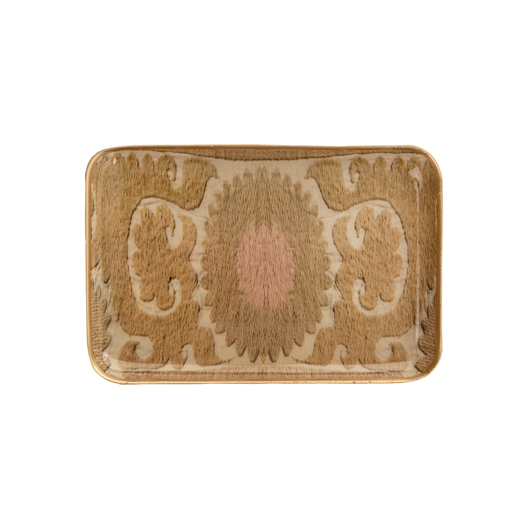 Indaba Trading Co. Sunrise Suzani Tray