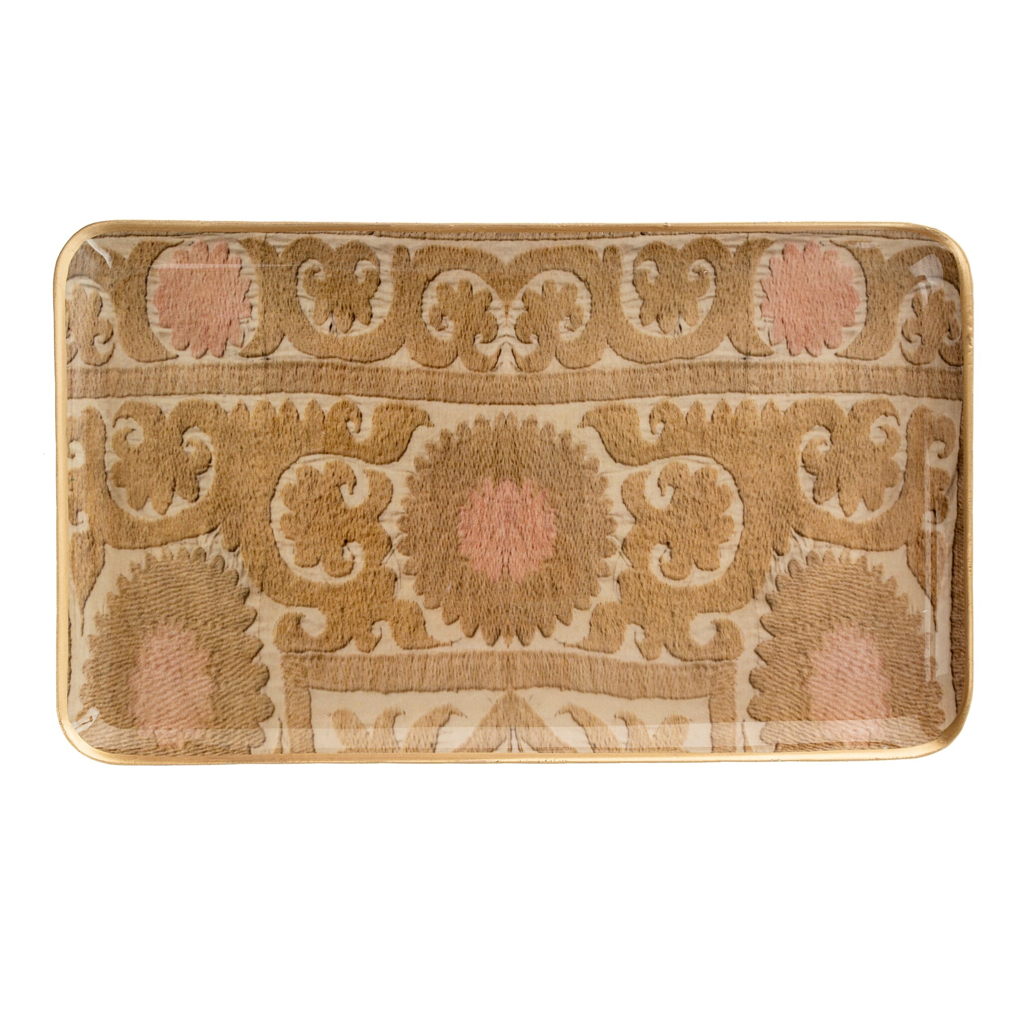 Indaba Trading Co. Sunrise Suzani Tray