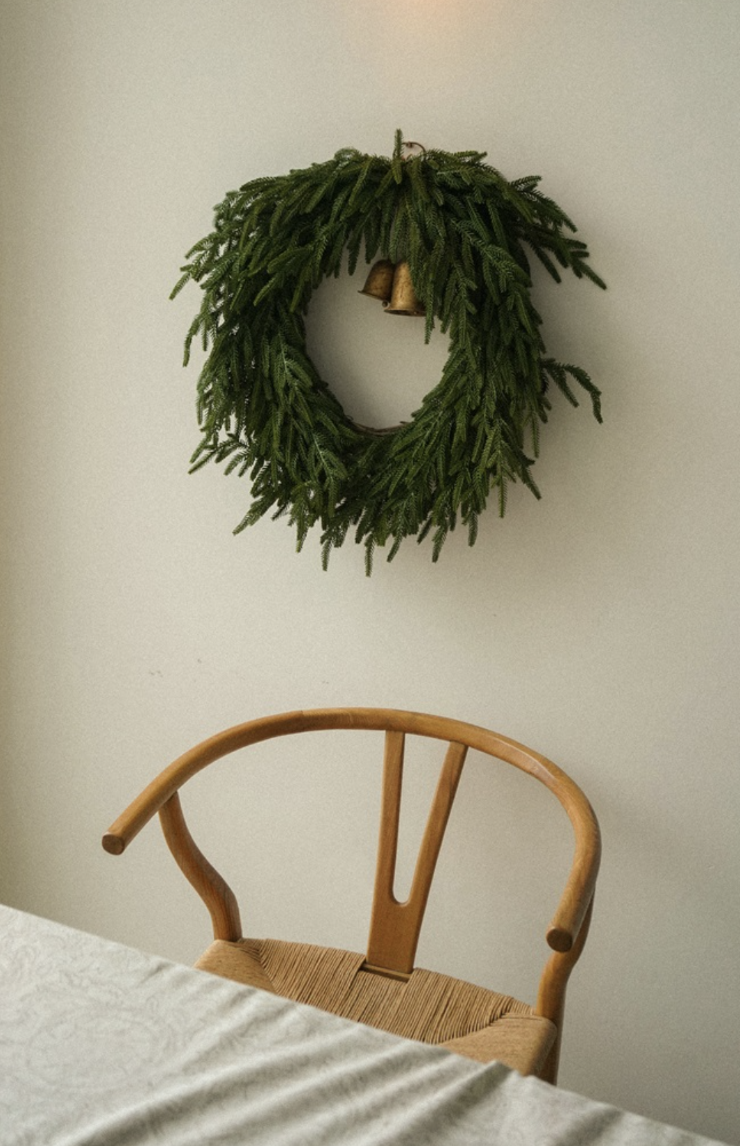 Indaba Trading Co. Norfolk Pine Real Touch Wreath