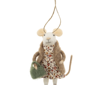 Countryside Callie Mouse Ornament