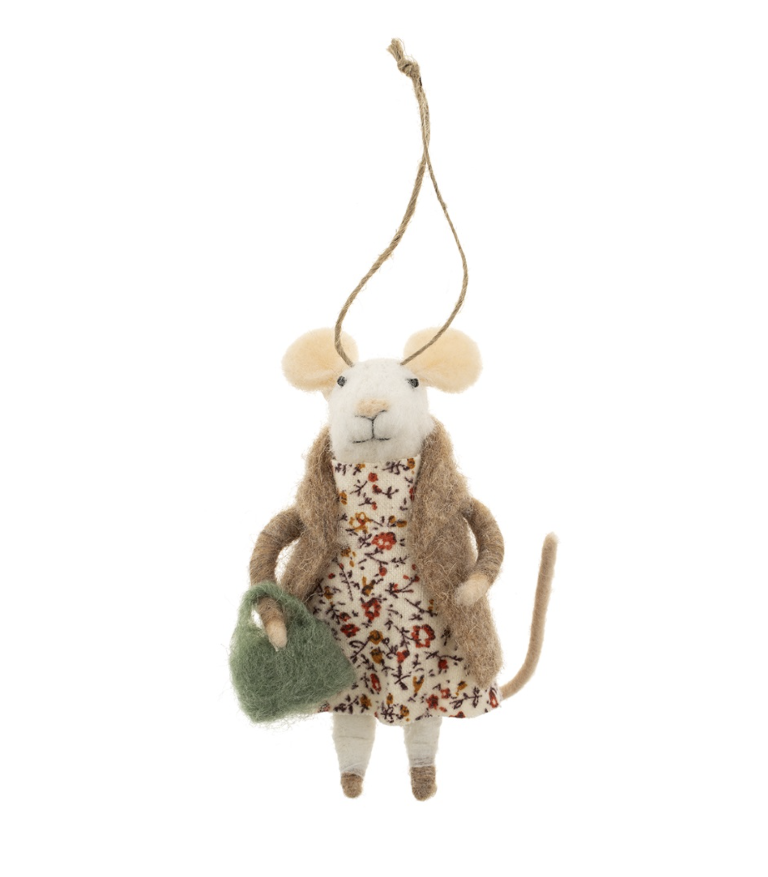 Indaba Trading Co. Countryside Callie Mouse Ornament