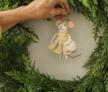 Prairie Penelope Mouse Ornament