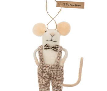 To The Nines Nelson Mouse Ornament