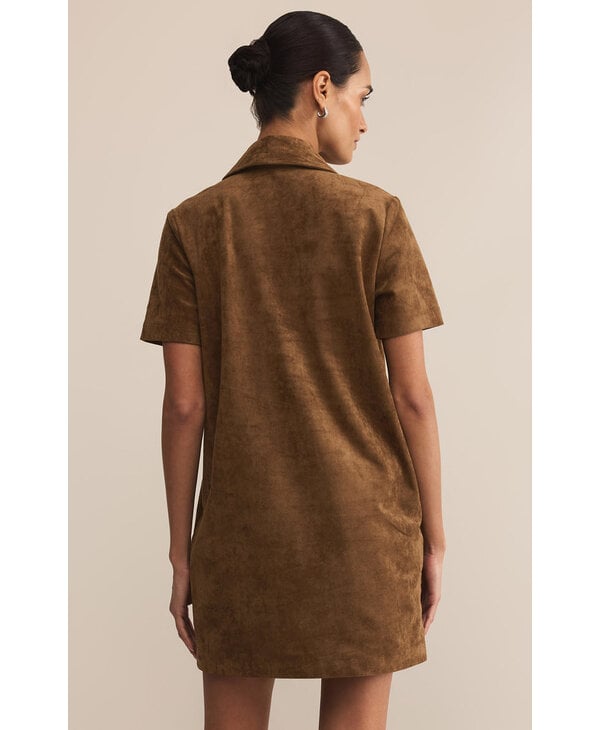 Z Supply Authentic Suede Mini Dress