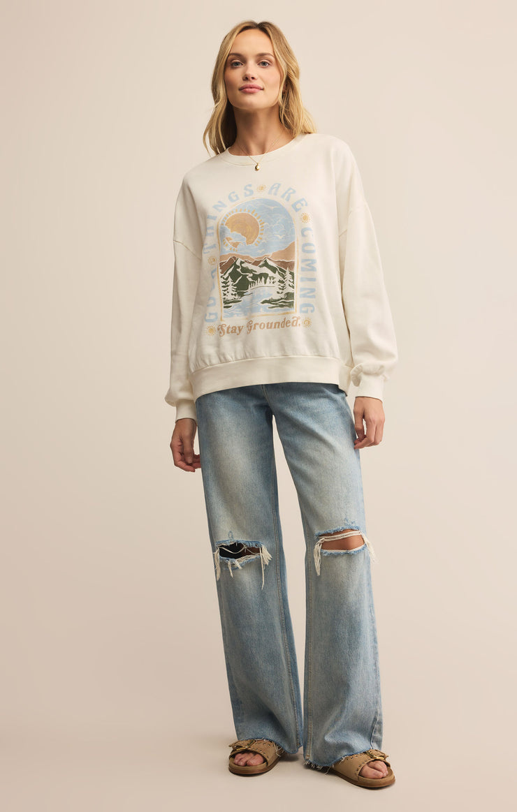 Z Supply Grounded Sunday Sweatshirt