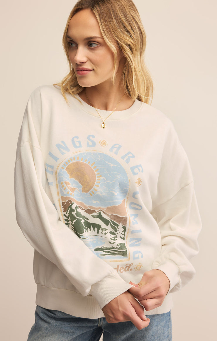 Z Supply Grounded Sunday Sweatshirt