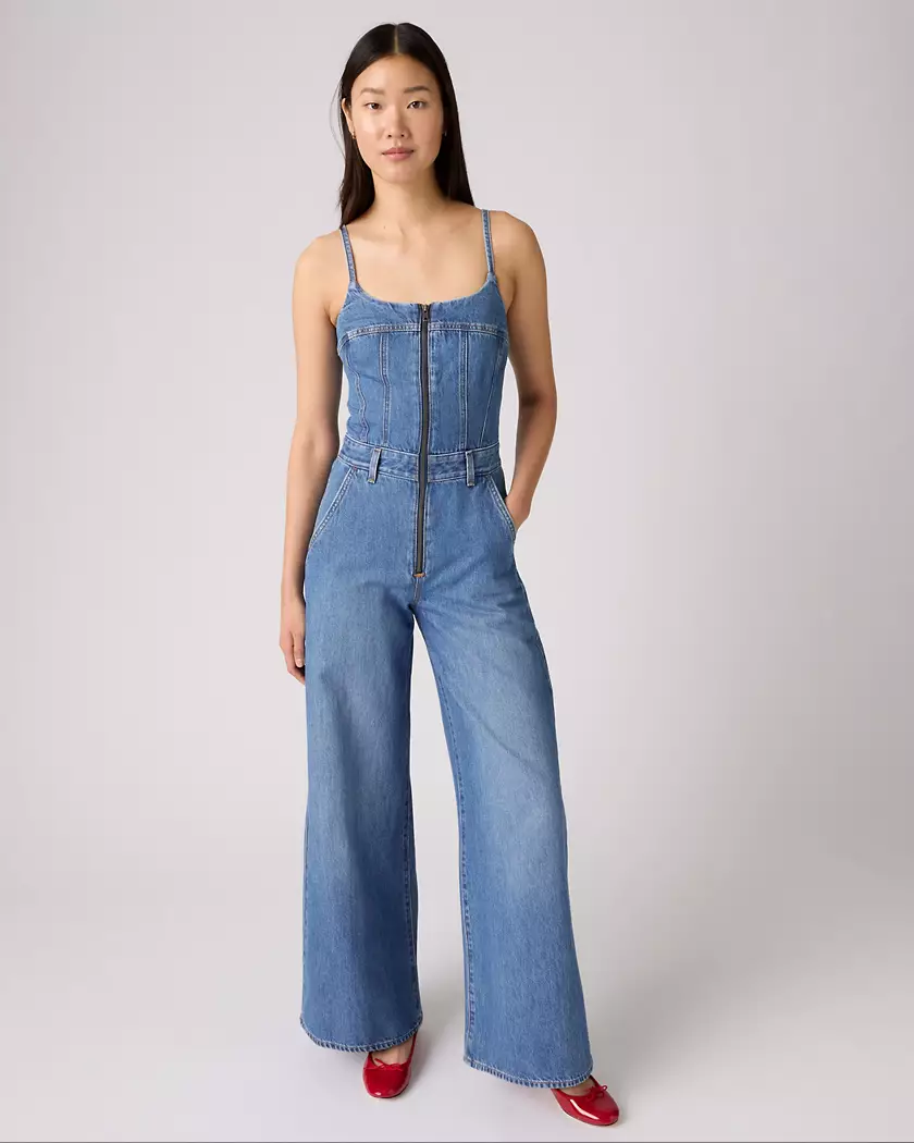 Levi Strauss & Co. Bustier Jumpsuit in Vintage Vibe