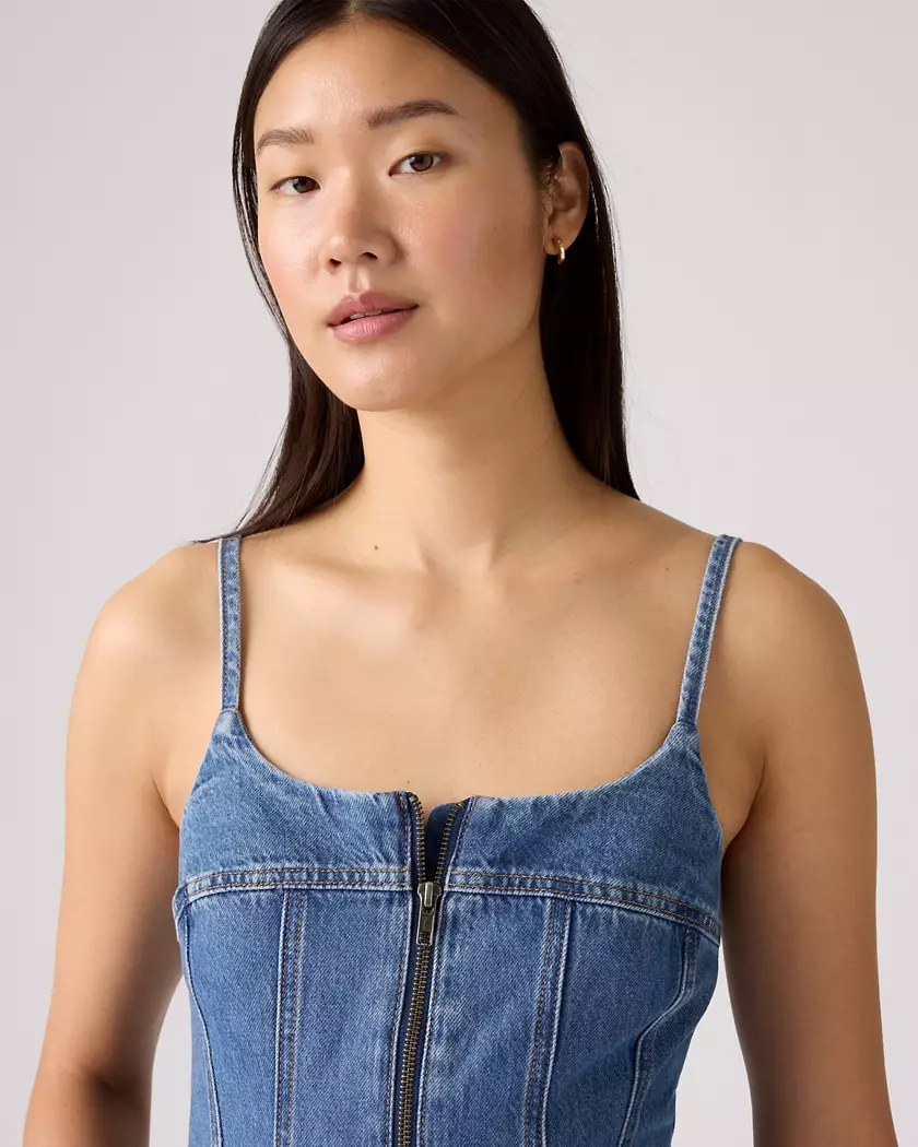 Levi Strauss & Co. Bustier Jumpsuit in Vintage Vibe