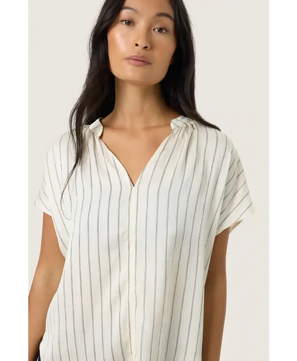 Soaked In Luxury SLloana Striped Top