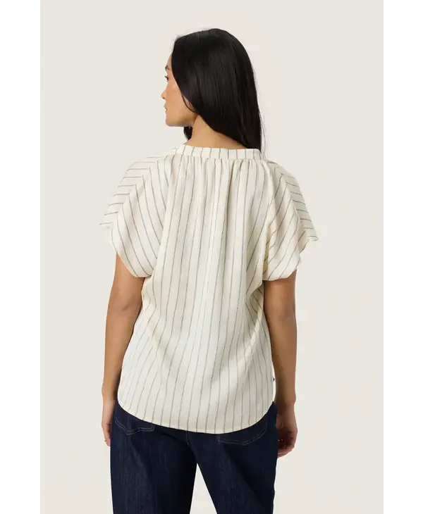 Soaked In Luxury SLloana Striped Top