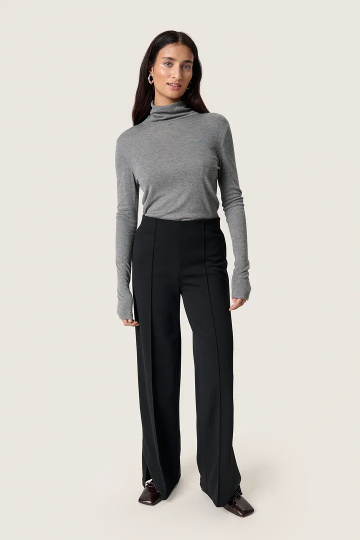 Soaked In Luxury SLBea Slit Pants