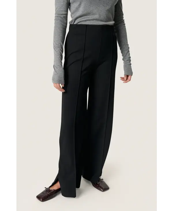 Soaked In Luxury SLBea Slit Pants