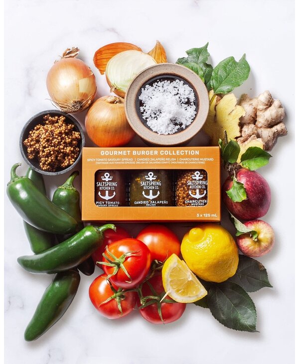 Salt Spring Kitchens Gourmet Burger Selection