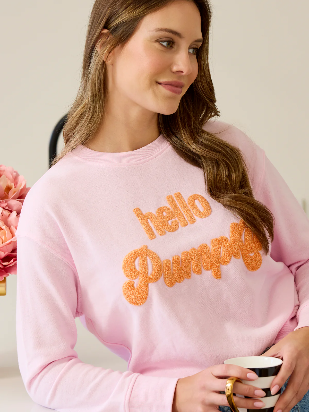 Shiraleah Hello Pumpkin Sweatshirt