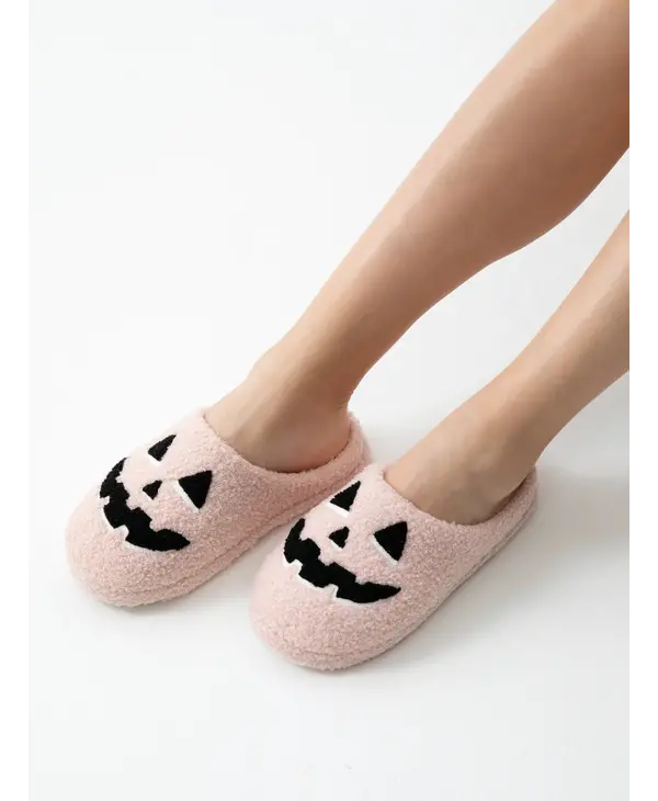 Shiraleah Jack O' Lantern Slippers