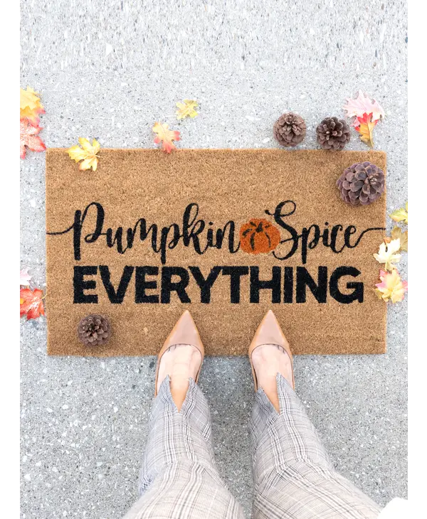 Shiraleah Pumpkin Spice Everything Doormat