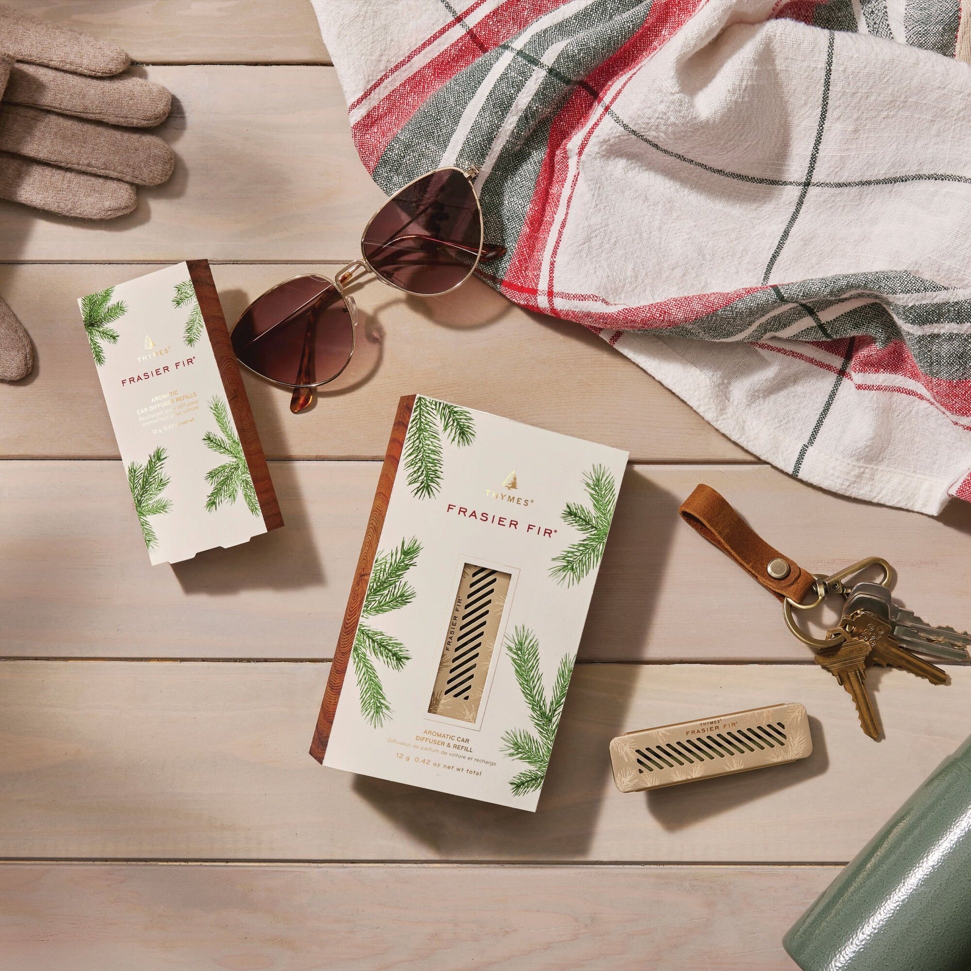 Thymes Frasier Fir Car Diffuser
