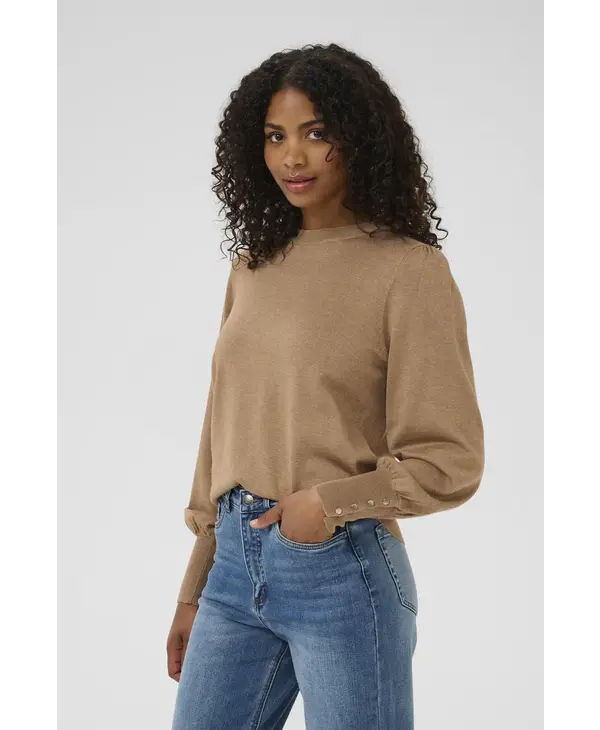 Kaffe KAlizza Round Neck Knit Pullover