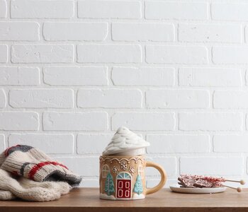 Gingerbread Covered Mug