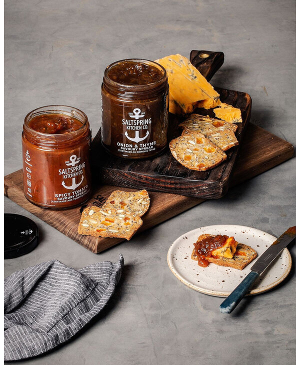 Salt Spring Kitchens Onion & Thyme Savoury Spread, 125ml