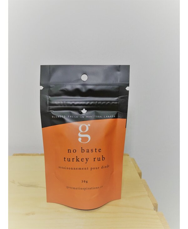 Gourmet Inspirations No Baste Turkey Rub Pouch