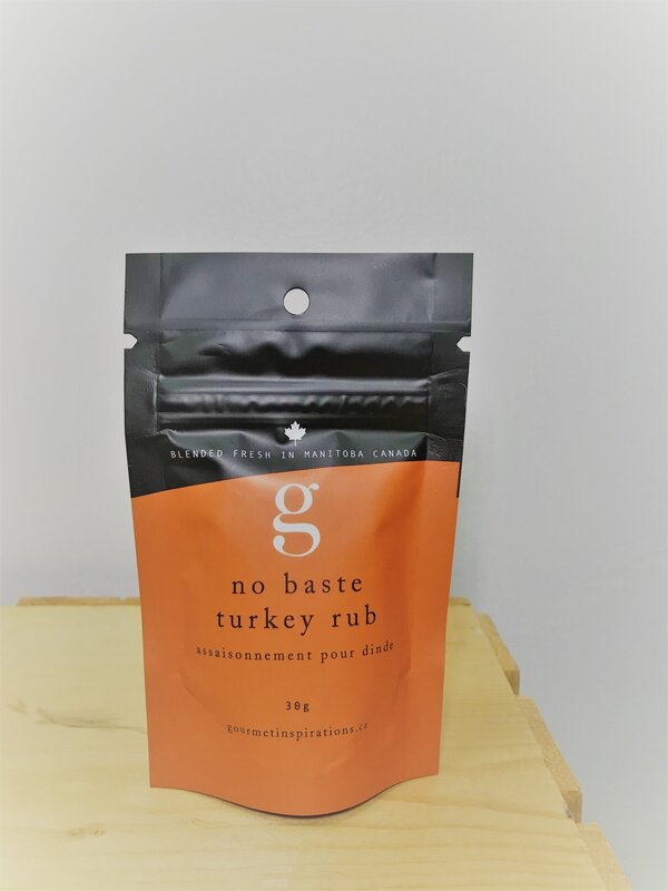 Gourmet Inspirations No Baste Turkey Rub Pouch