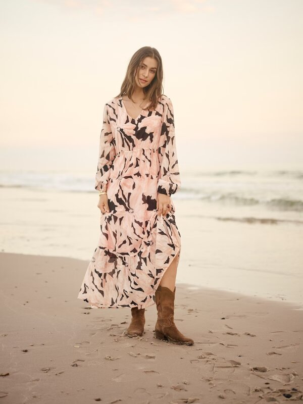 Cream CRReese Long Dress