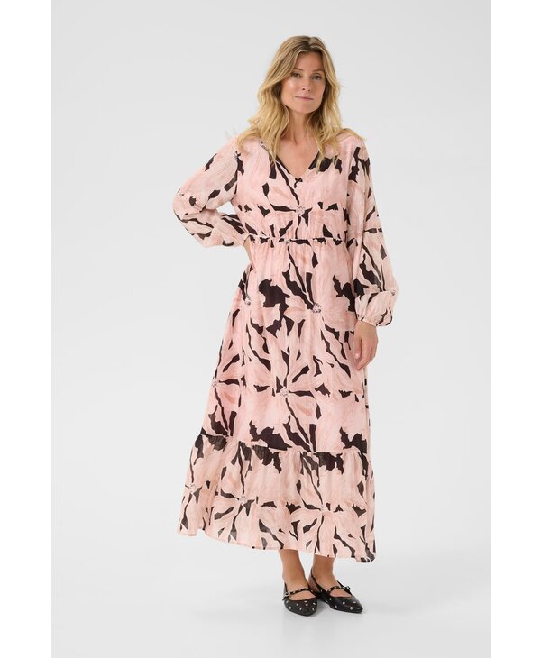 Cream CRReese Long Dress