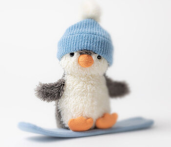 Peanut Penguin Snowboarding Small