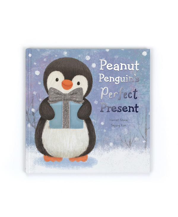 Jellycat Inc. Peanut Penguin's Perfect Present Book